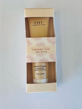 Farmhouse Fresh Sunshine Silk Shea Butter Hand Cream NWT